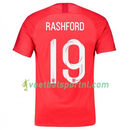 Engeland Rashford 19 Uit Shirt WK voetbal 2018